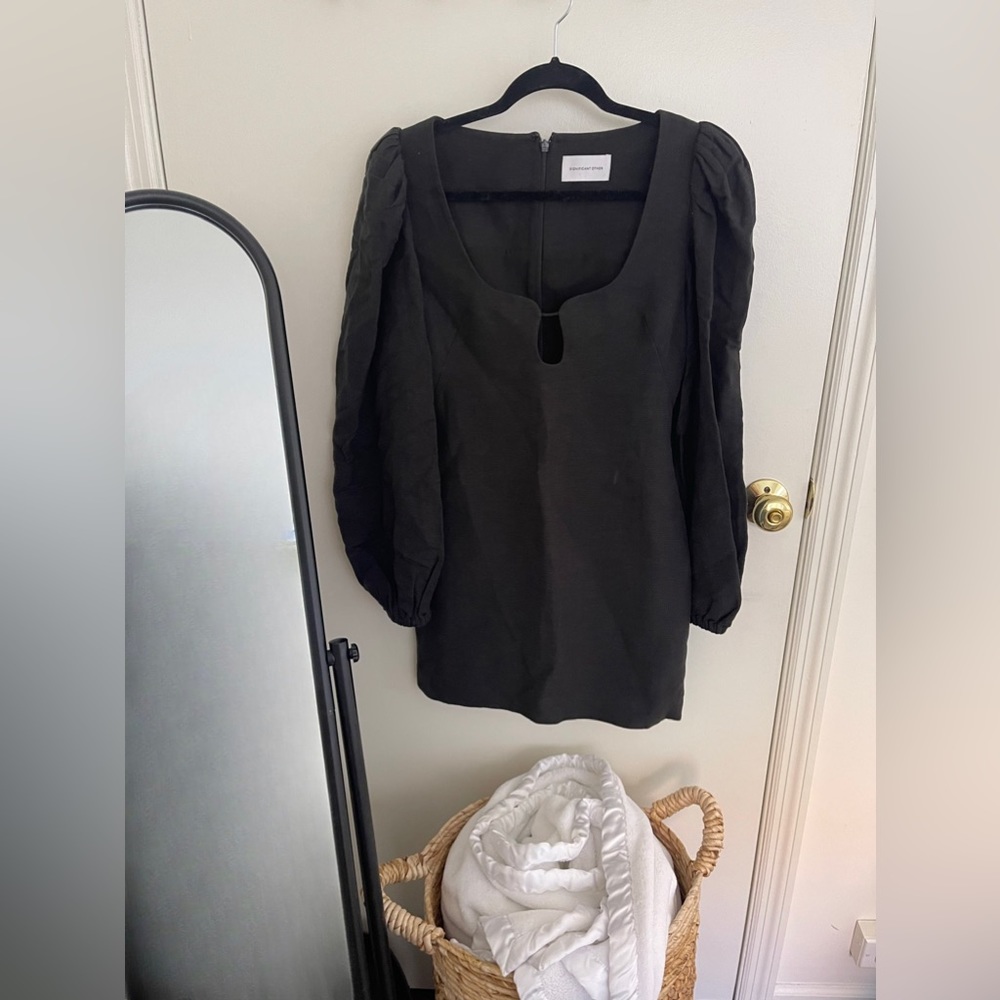 Significant Other Longsleeve Black Mini Dress